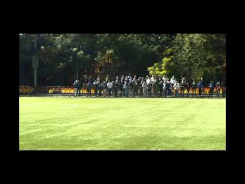 Kartofliska.pl: Błyskawica Warszawa - Hutnik Warszawa 23.09.2012 doping kibiców