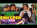 SEVENTEEN Reaction ENHYPEN Sweet Venom + Bite Me Golden Disc Awards 2024 JAKARTA