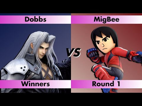 TAABF 4 - Singles - WInners Round 1 - Dobbs (Sephiroth) vs MigBee (Mii Brawler)