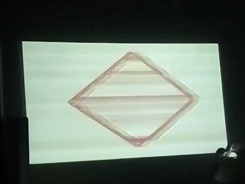 Moonwalker from Metabolic Devices processing ramp waveforms from a LZX Video Synth Eurorack setup