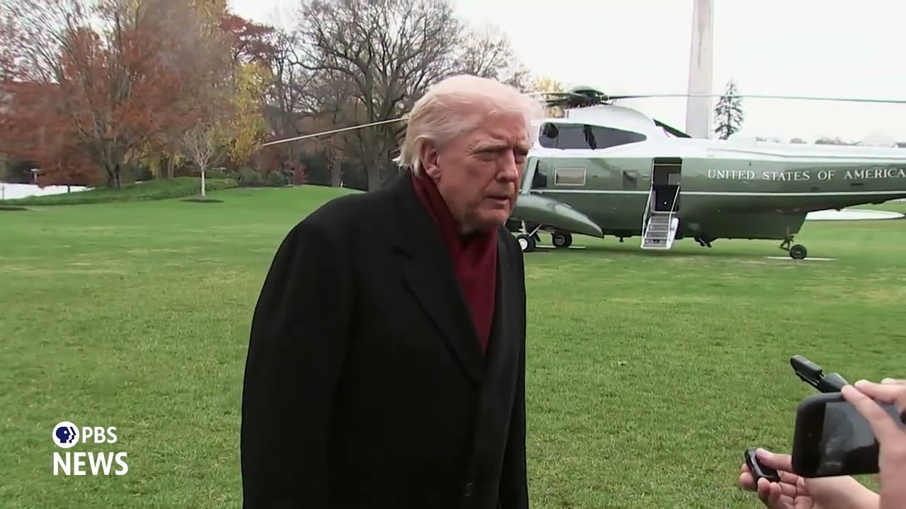 WATCH: Trump says U.S. peace plan not his final offer to Ukraine's Zelenskyy