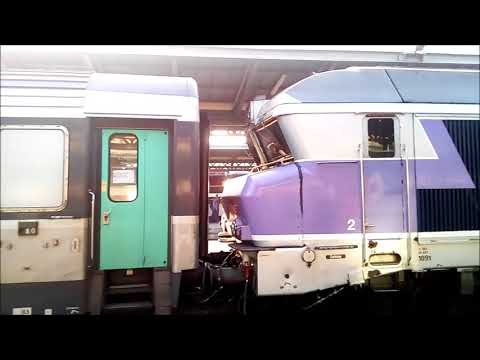 Dernière CC 72100 + Corail sur le Culmont - Paris