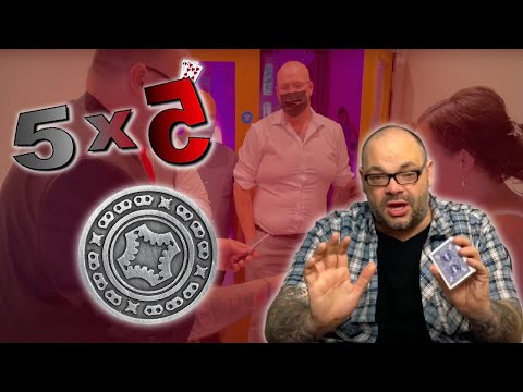Liquid Metal, Memorised Decks, Mark Chandaue, Coin Magic, Live Commentary, Reviews and More | 5x5
