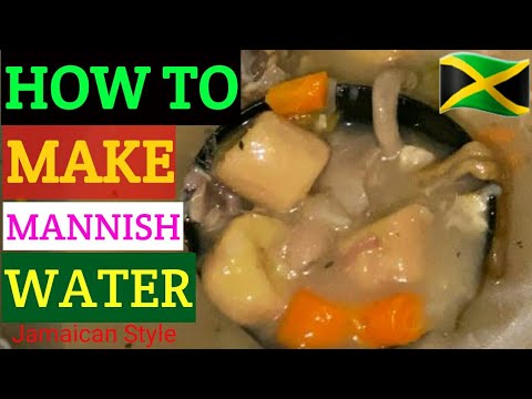 How to make Jamaican Mannish / Manish Water