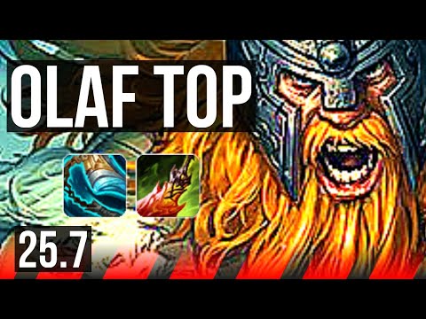 OLAF vs VOLIBEAR (TOP) | KR Master | 25.7