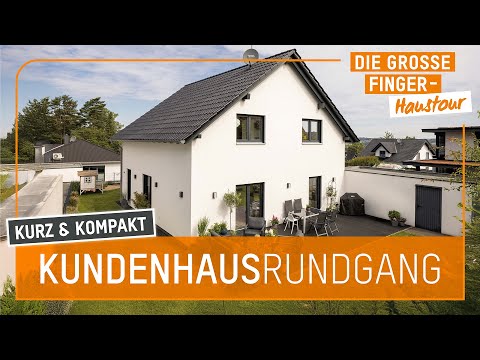 Haustour: Klassisches Einfamilienhaus mit Satteldach | FingerHaus