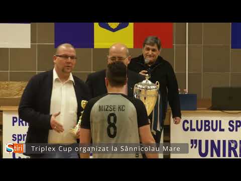 Știrile Stv - Triplex Cup - campionat de Handbal la Sânnicolau Mare