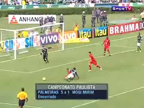 Os gols de Palmeiras 5 x 1 Mogi Mirim