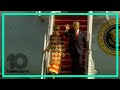 President Trump arrives in West Palm Bea