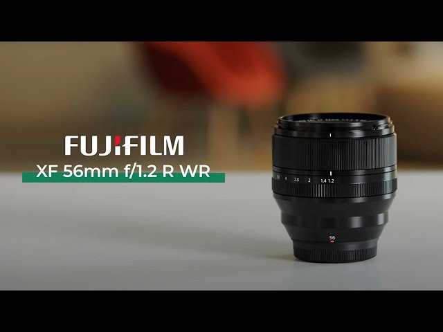 Vidéo FUJIFILM XF 56 mm f/1,2 R WR