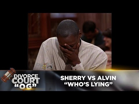 Divorce Court OG- Sherry vs. Alvin - Who's Lying?  EP 53