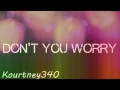 【Lyrics】Don't You Worry Child (Cover) 
