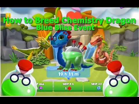 How to Breed Chemistry Dragon-Dragon of the week | Blue Bliss Event | DML
