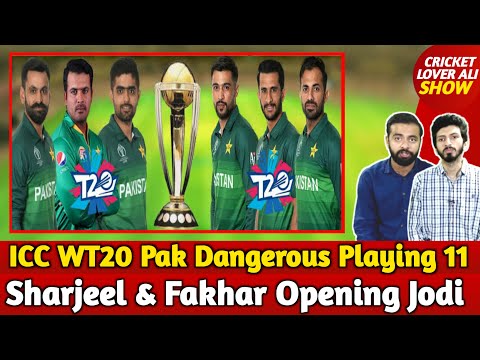 ICC WT20 2021 Pak Team Probables Squad & Playing 11 | Sharjeel & Fakhar Opening Jodi for WT20