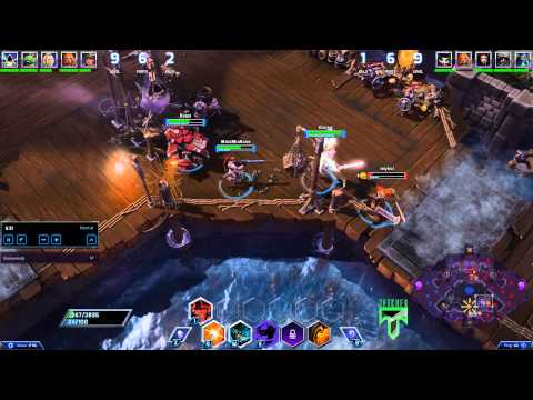 Heroes of the Storm - Blackheart's Bay Replay Cast - Elvine