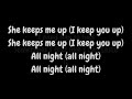 She keeps me up - Nickelback (Lyrics video)
