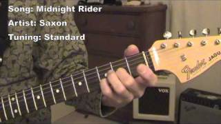 Midnight Rider - guitar lesson