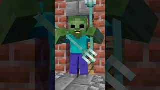 Download lagu Ha-hA-Ha-hA-Ha-hA-Ha-hA! 🤣 | Zombie vs Villager #minecraft mp3