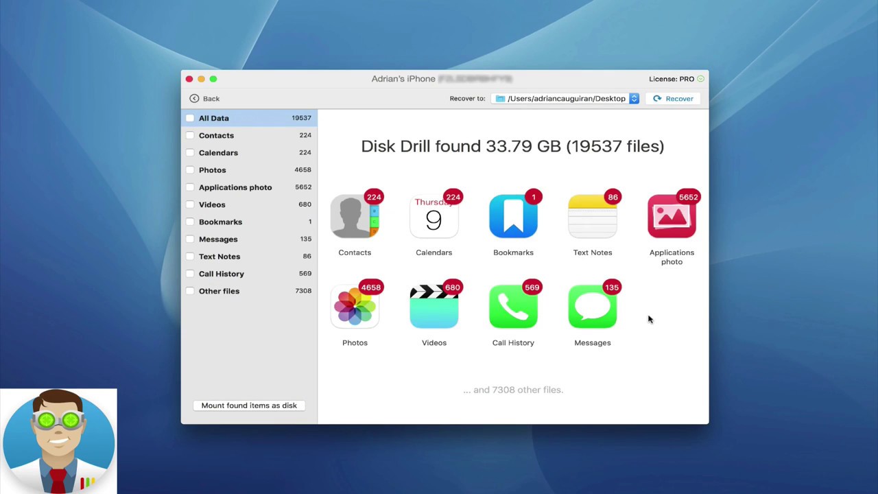 iOS data recovery with Disk Drill. Step by step Tutorial - CleverFiles