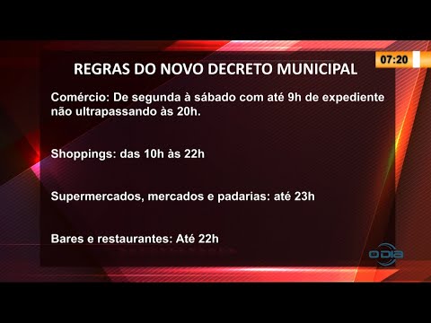 Conheça novas regras do Decreto Municipal 03 05 2021