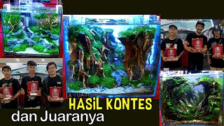 46 Design Hasil Kontes Aquascape & Juaranya | Clash of Scaper Depok