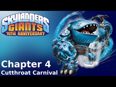 Skylanders Giants (Wii U) -- Chapter 4: Cutthroat Carnival | 10 Year Anniversary