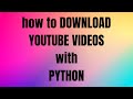 How To Download ANY YouTube Video Audio In 2 Minutes W PYTHON