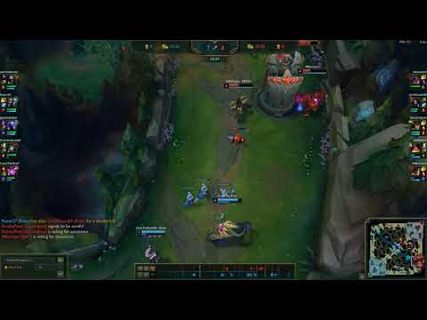 Malphite braindead walked back into ult