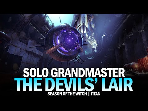 Solo Grandmaster Nightfall - The Devils' Lair [Season of the Witch]
