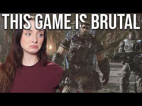 Dom finds Maria😢| First Time Playing GEARS OF WAR 2 [Act 4: Hive]