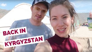 Turkish Airlines flight from Budapest to Istanbul to Bishkek, Kyrgyzstan travel vlog