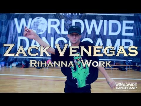 ZACK VENEGAS ||  Rihanna - Work || Worldwide Dance Camp 2016 || Russia