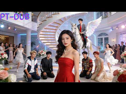 Adeus 5 noivos da elite! CEO é meu, ao vivo no noivado eu mostrei todos os seus crimes!#drama