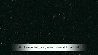 Colbie Caillat - I Never Told You (iTunes Session) with Lyric