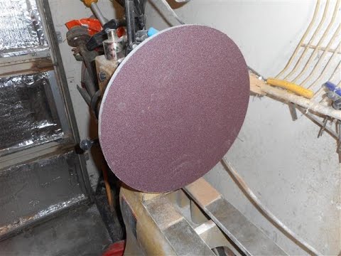 Lathe Mounted Disk Sander 07 2023