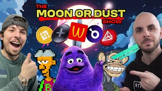 NFTs pumping, TRON & BNB Memecoins, McDonalds | Moon or Dust 31