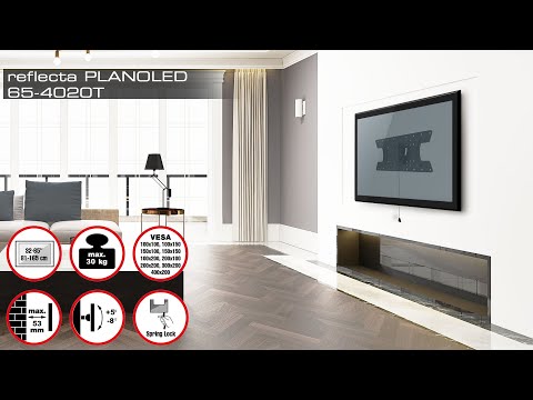 Reflecta PLANOLED 65-4020T Black