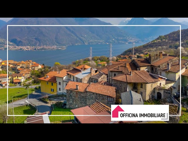 A CREMIA, CASA VISTA LAGO DA RISTRUTTURARE