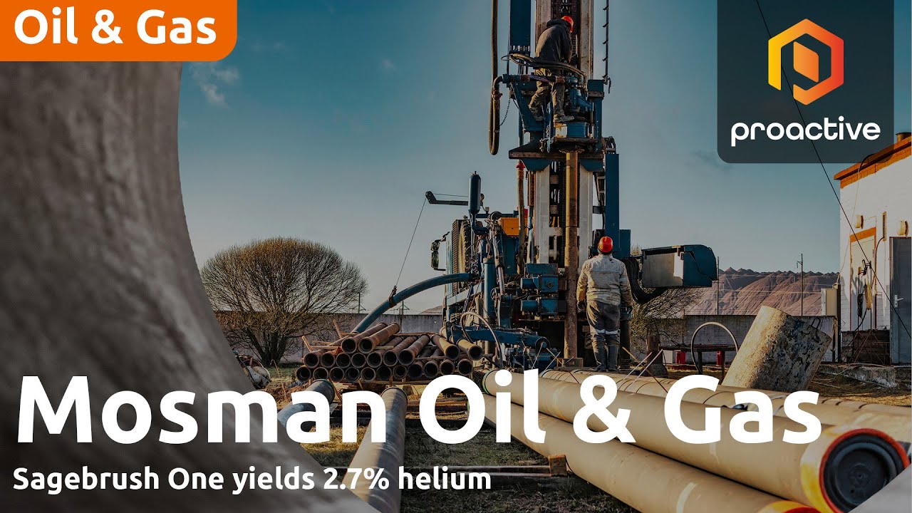 Mosman Oil and Gas says historic sampling confirms helium at Sagebrush-1