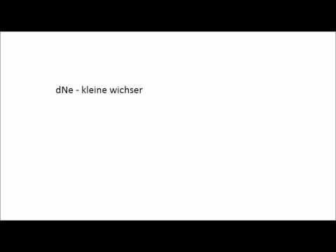 dNe - kleine wichser