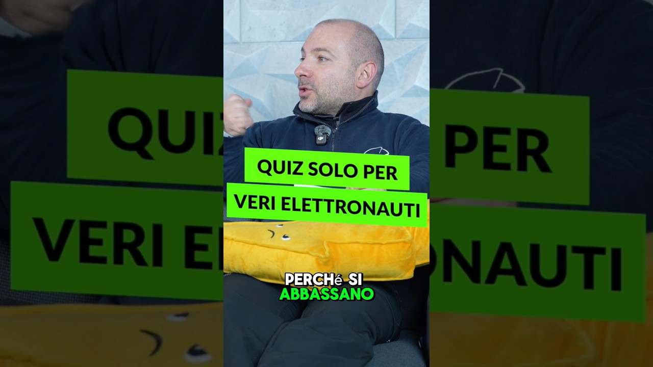 Sai rispondere a questa domanda? frenata rigenerativa è il podcast di elettronauti sulle auto elettriche, dove tu sei ...