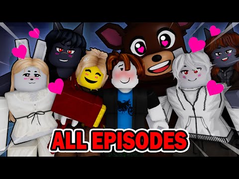 99 NIGHTS IN THE FOREST, BUT THERE ARE ONLY GIRLS!? (ALL EPISODES) Roblox Animation