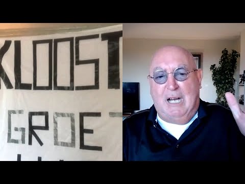 Mijn eigen spandoek in de Arena!!