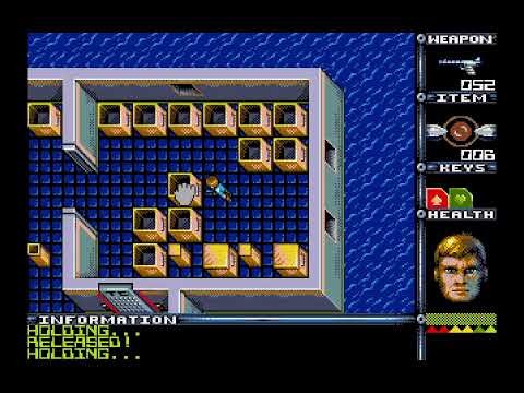 Attack of the PETSCII Robots - Gameplay - Megadrive - Nivel 4