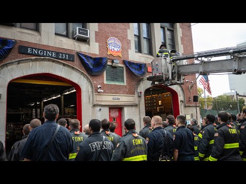 FDNY Firefighter Patrick D. Brady Bunting Ceremony