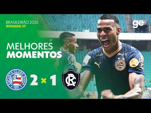 Gols e melhores lances de Bahia x Remo