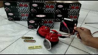 Download lagu MANTAAAP STREO SUARA KLAKSON KEONGDOBEL OKD BISA UNTUK MOTOR MOBIL AKI 12V. byBARRAVARIASI mp3