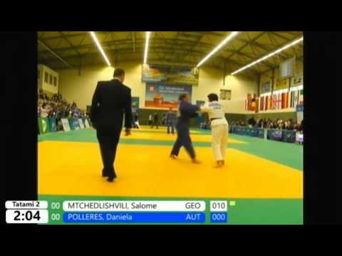 Cadet European Judo Cup - 2016 - MTCHEDLISHVILI, Salome (GEO)-POLLERES, Daniela (AUT)