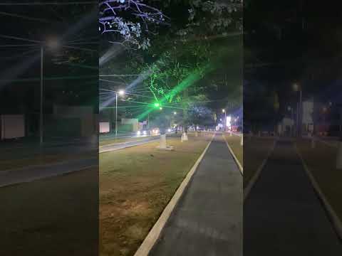 Rua da feira em CALDAS NOVAS à noite!