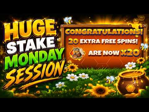 Thumbnail for video: BIG MONDAY SLOTS ACTION! with Jimbo